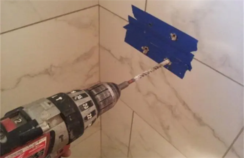 瓷砖墙上打孔(瓷砖墙上打孔最简单方法) 瓷砖墙上打孔(瓷砖墙上打孔最简单方法)